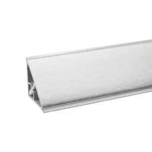 Vízzáró profil 1202 Dupla klikk 25x25x4000mm tömör matt alumíníum | Szuper akció