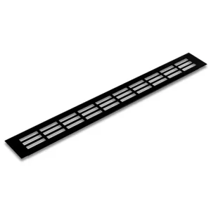 Expressz kézbesítés - Szellőzőrács 60x500mm Fekete matt