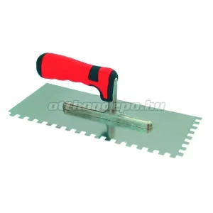 Népszerű - Bautool Rozsdamentes fogazott glettelő soft 12x12 mm, 3213282