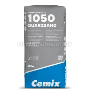 Nézd meg most - Kvarchomok, Cemix, Sand 1050, 40kg (térkövek fugáinak kitöltésére)