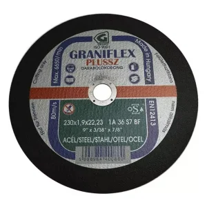 Granit Plussz 230x2x22,23 vékony vágókorong fémre - Vásárlói kedvenc