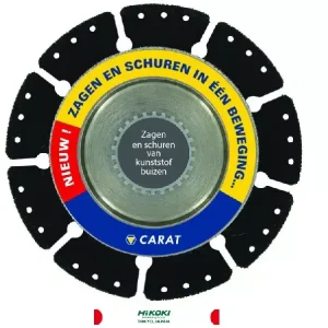 Carat Gyémánttárcsa sarokcsiszolóhoz 125mm (CVPC125300) - Szezonális akció