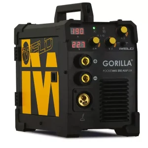 Bestseller - IWELD GORILLA POCKETMIG 205 ALUFLUX hegesztő inverter